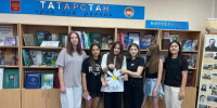 Детская библиотека имени Рашита Гарая провела мероприятие в честь Дня семьи, любви и верности - Мензеля