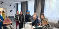 Выездное голосование объединило жителей дома-интерната - Мензеля