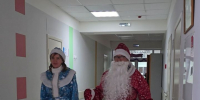 Новогодняя сказка в стенах Мензелинской ЦРБ - Мензеля